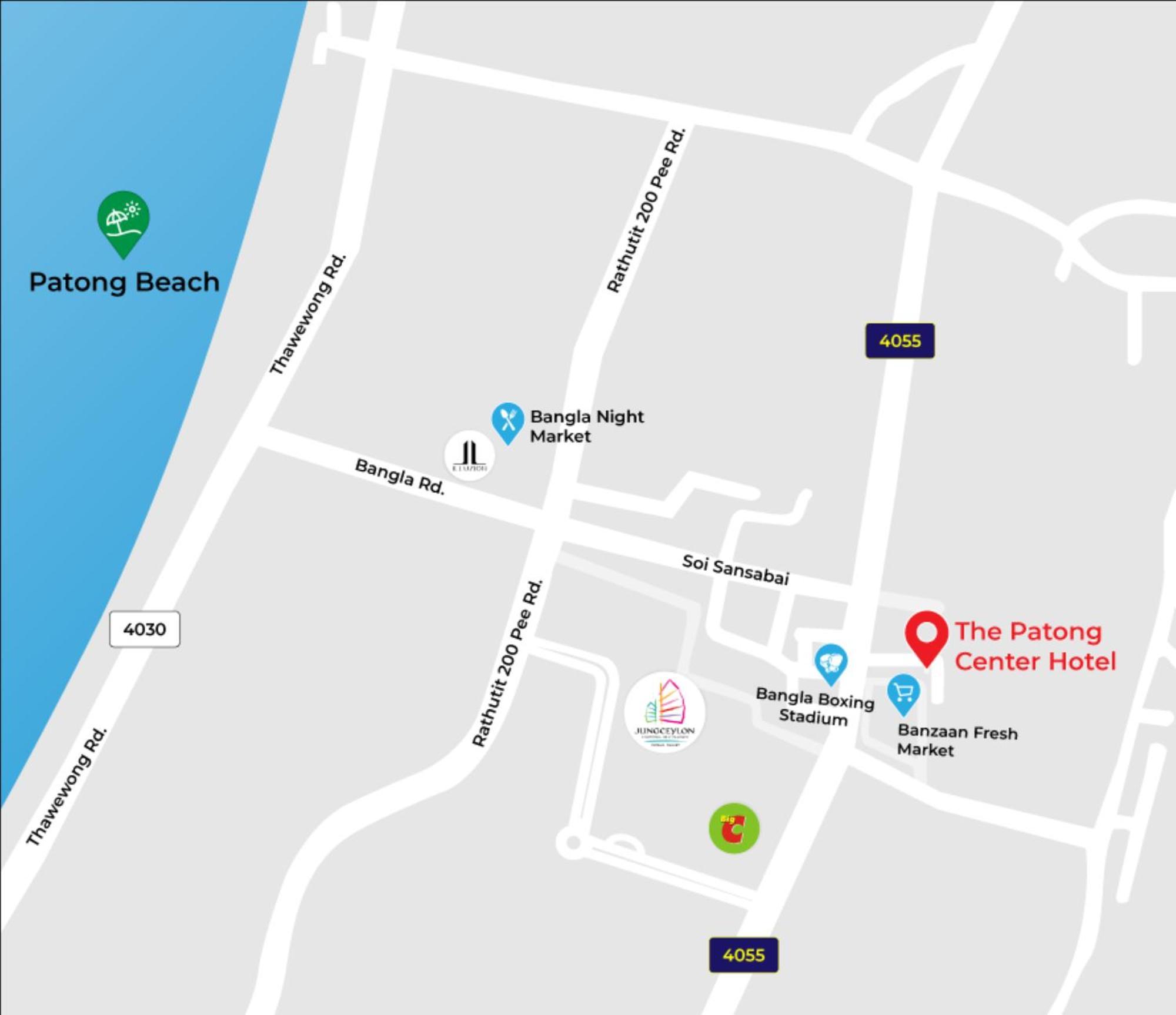 The Patong Center Hotel المظهر الخارجي الصورة